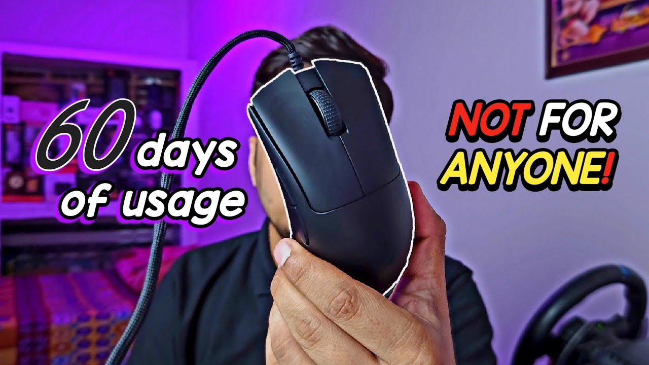 Razer Deathadder V3 Wired In-Depth Review | Best High Performance Mouse Under 3000rs?
