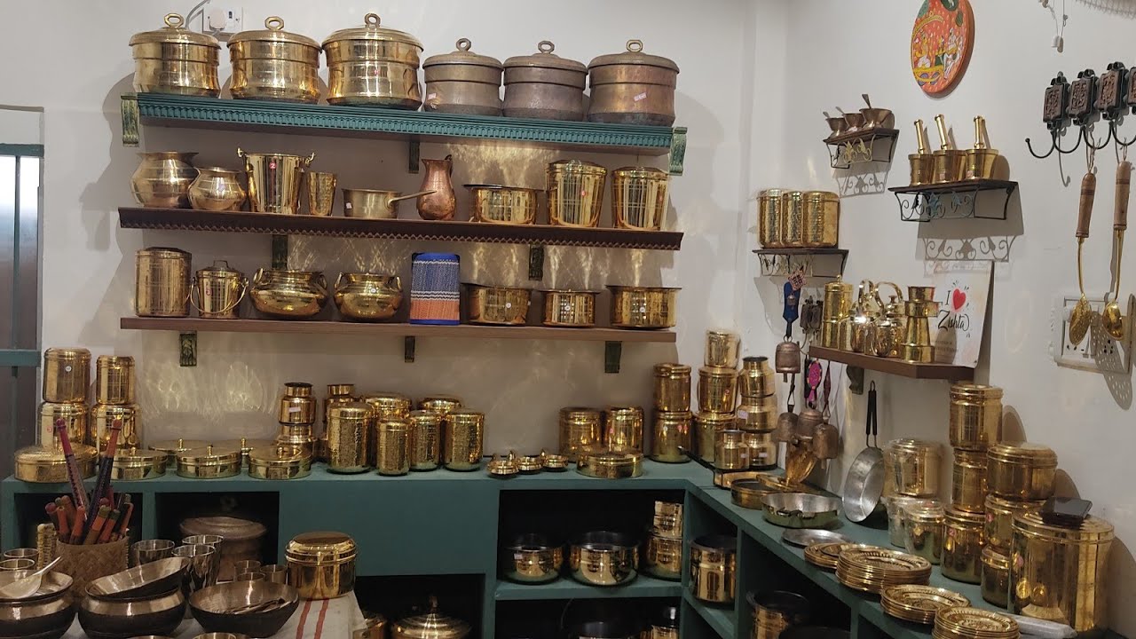 Indian Traditional Cookware Collection's | Rail Ahdukku | Brass, Bronze,Organic Mutpot #Zishta
