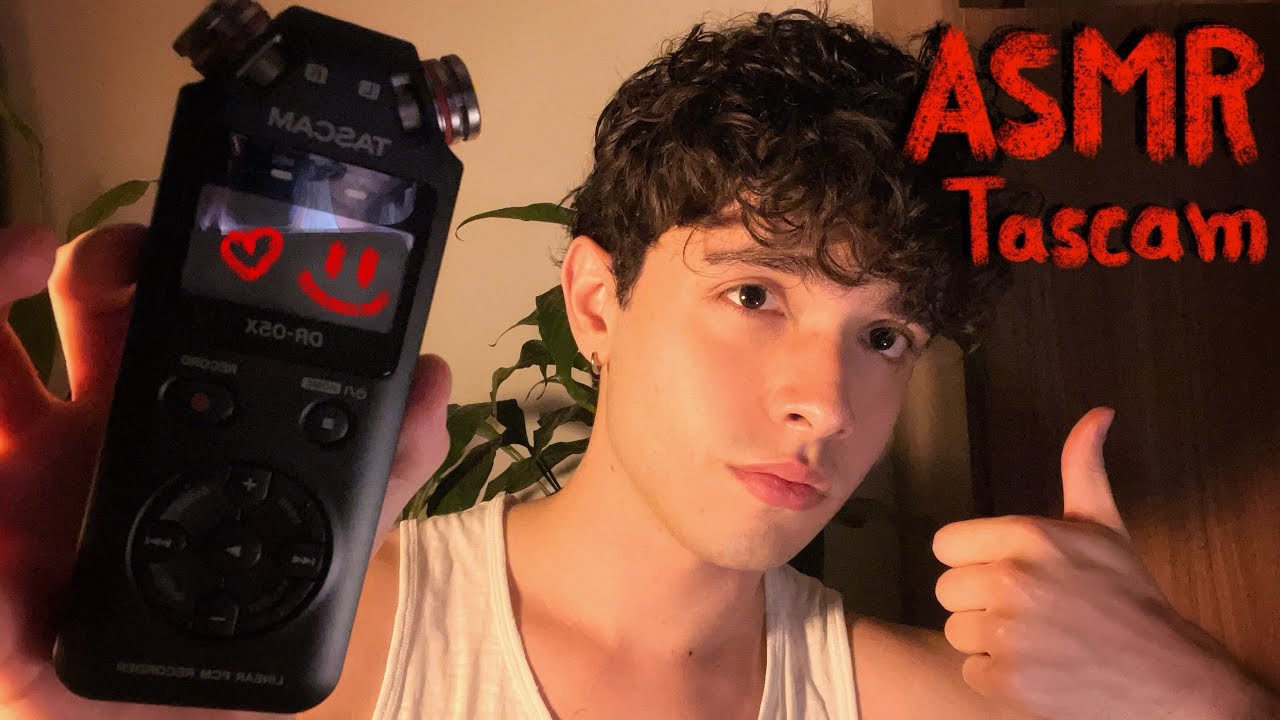 ASMR 1 Hora de Conversa + Teste do Novo Microfone (TASCAM) | Tapping, Sussurros, Voz Suave e Mais
