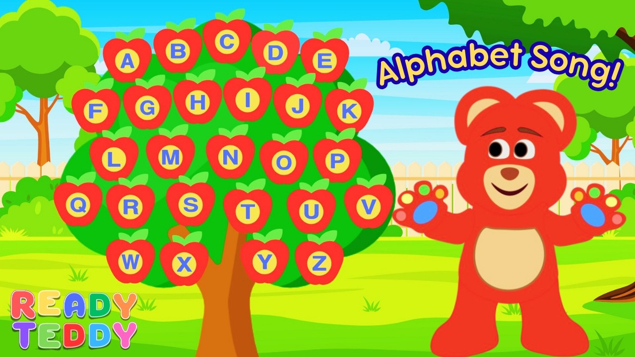 ABC's (Alphabet Song) - Nursery Rhymes and Kids Songs - Ready Teddy