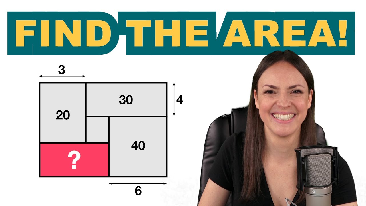 Math Puzzle – Can you find the area?