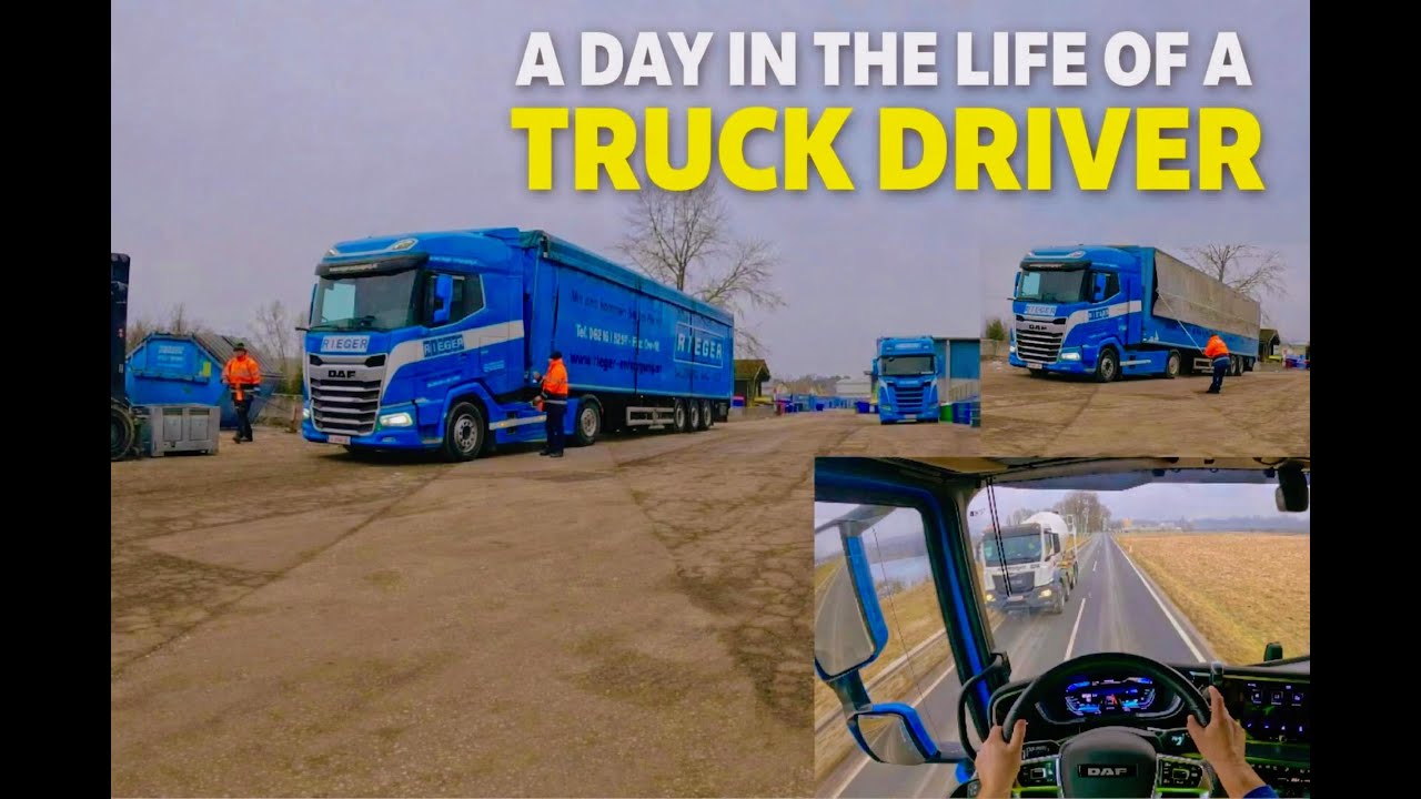 🙋🇦🇹A Day in the Life of a Truck Driver 🚛🛣️🌬️