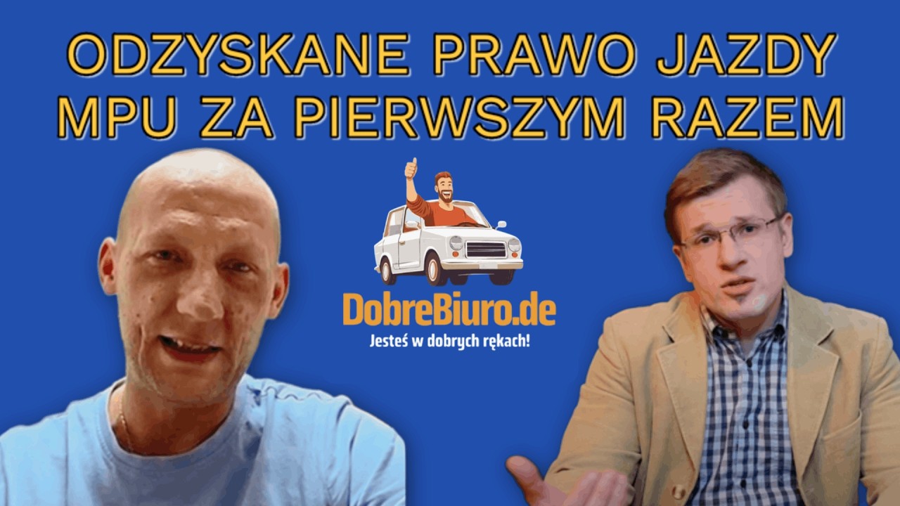 Pozytywne MPU Bez Żadnych Dowod&oacute;w za Pierwszym Razem | Odzyskane Prawo Jazdy | Pozytywne MPU Tomka