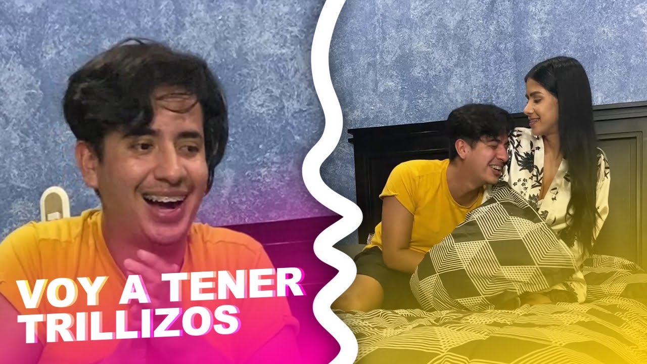 VOY A TENER TRILLIZOS👶😱*Mi novio NO lo puede CREER*🤯😨