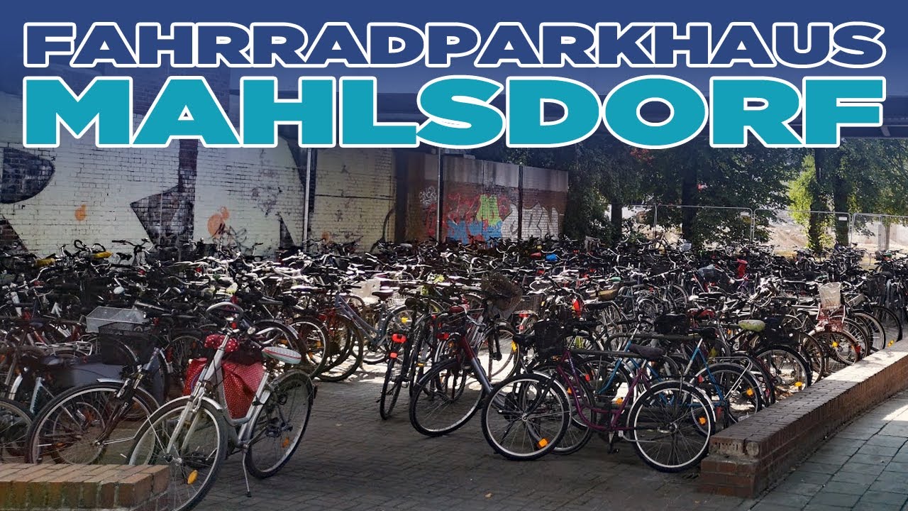 Fahrradparkhaus am Bahnhof Mahlsdorf