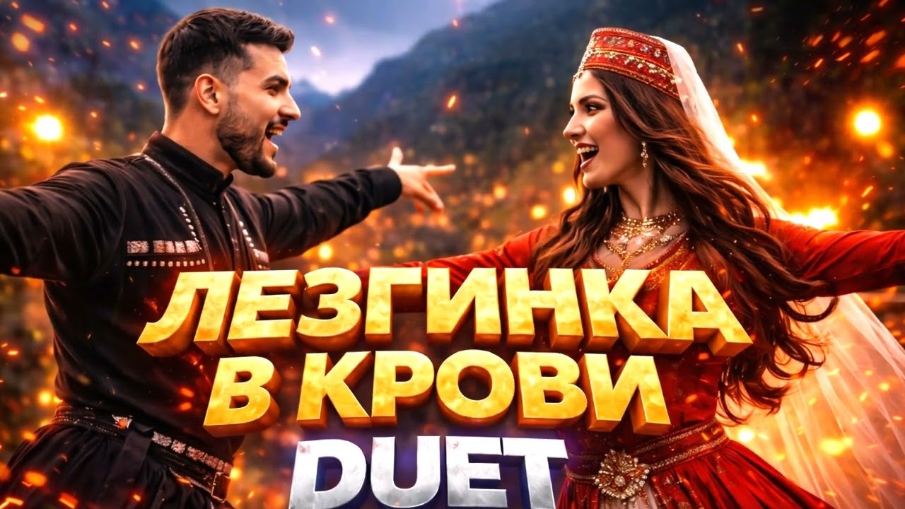 Лезгинка в Крови — Дуэт Муж + Жен 🔥 Кавказский Танцевальный Хит 2026