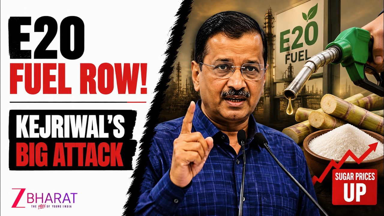 Arvind Kejriwal Targets Centre Over E20 Fuel, Raises Sugar Price Concerns