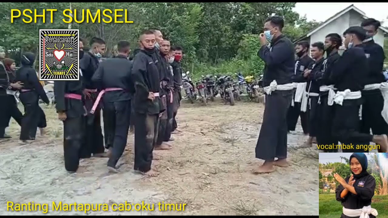 judul lagu:mekarlah..lagu baru PSHT :vokal (mbak anggun)