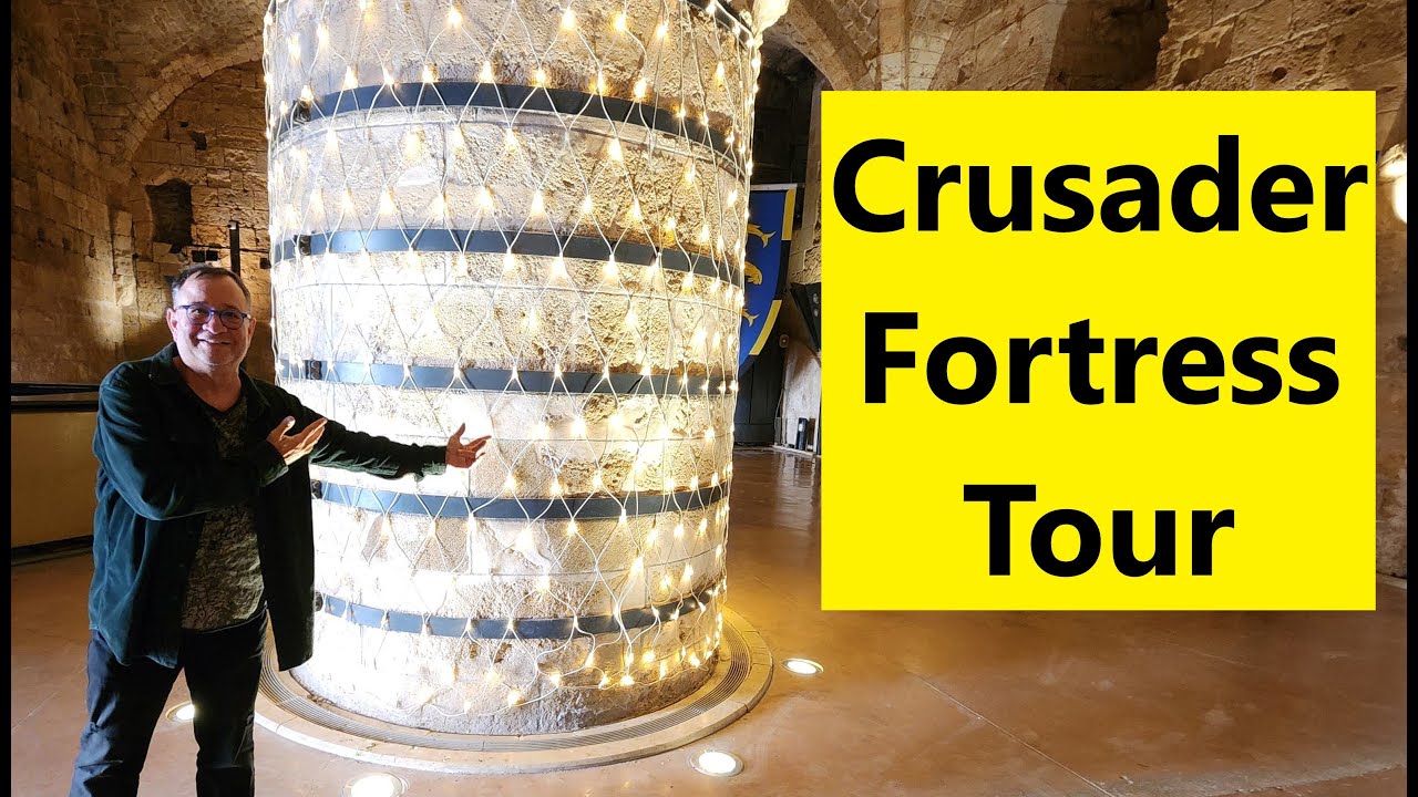 Comprehensive Tour in Acre, Israel - Hospitaller Fortress (Knights' Halls) | A Must-Watch