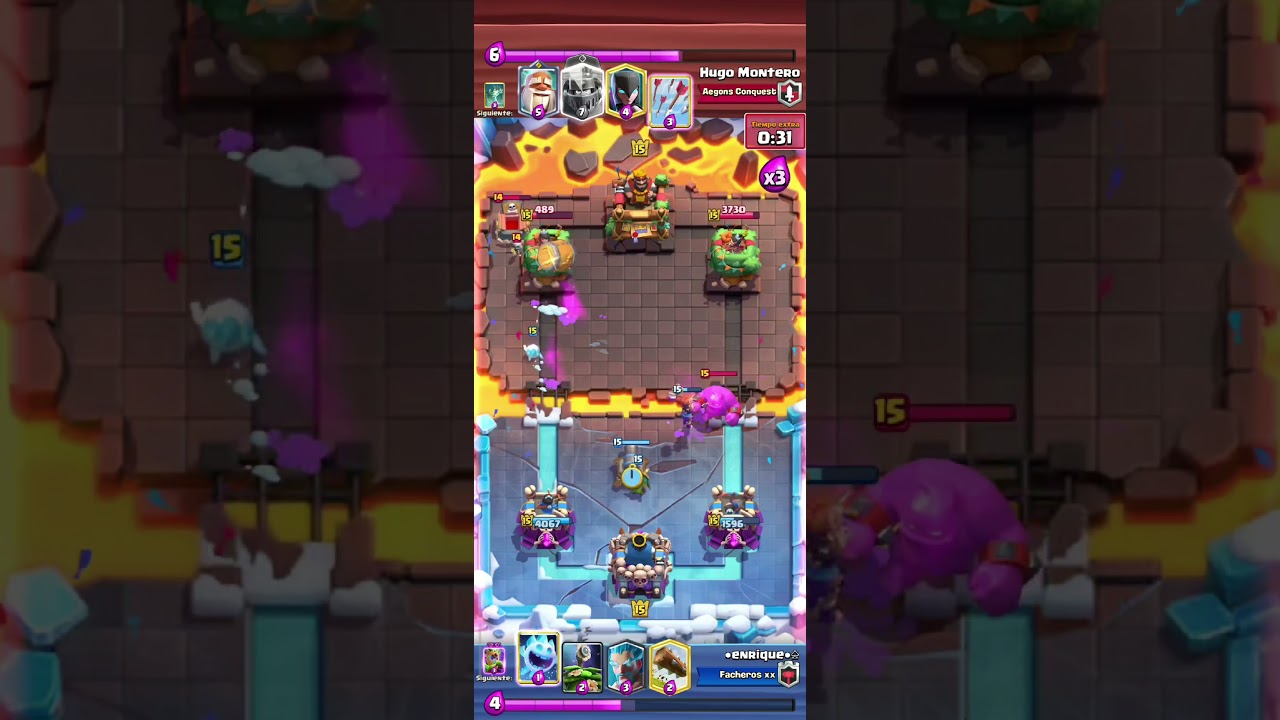 ganando a mazo de golem de elixir y MK 