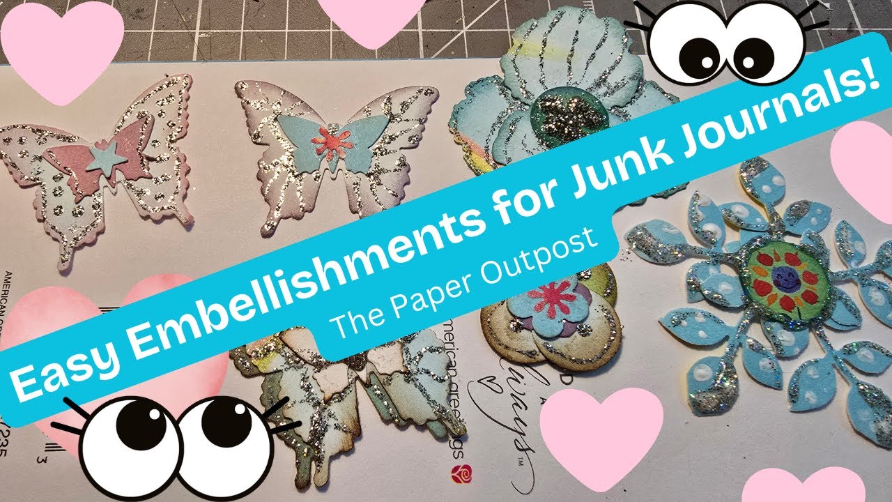 Easy Junk Journal Embellishments!! Fundle Plus Triple Bonus Special!