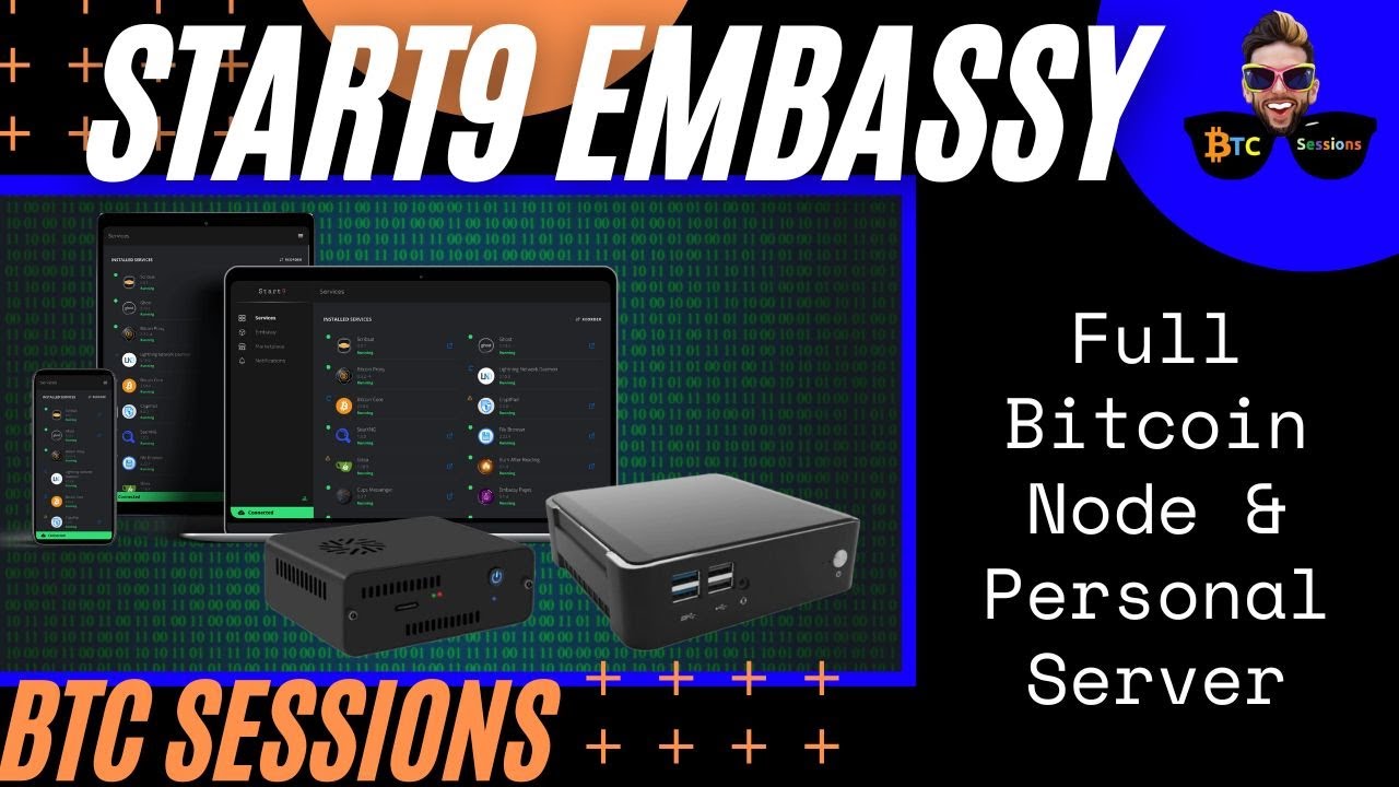 Start9 Embassy: Bitcoin Node And Personal Server TUTORIAL