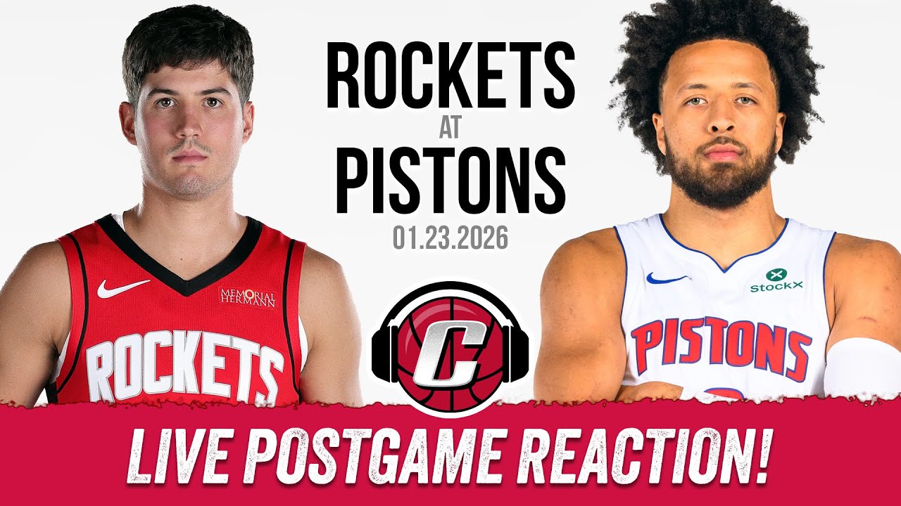Houston Rockets vs Detroit Pistons Postgame | Reed Sheppard Kevin Durant