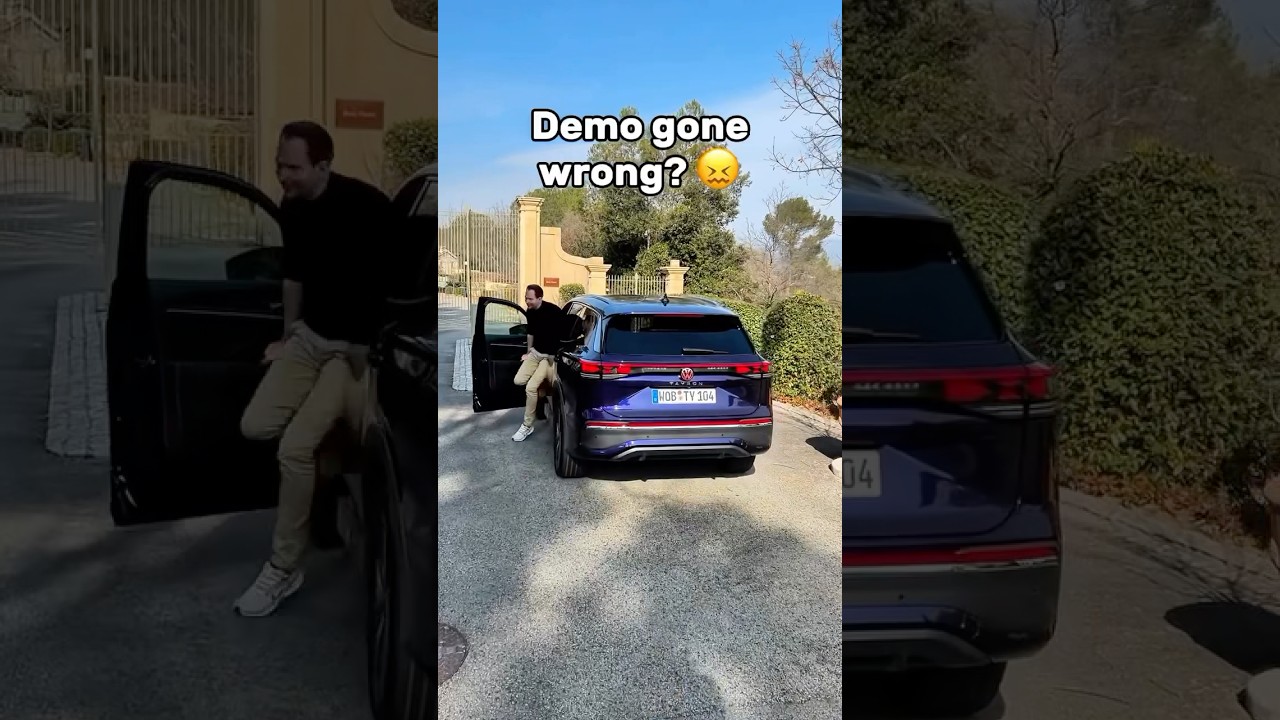 Remote Parking in the VW Tayron! 🅿️ℹ️