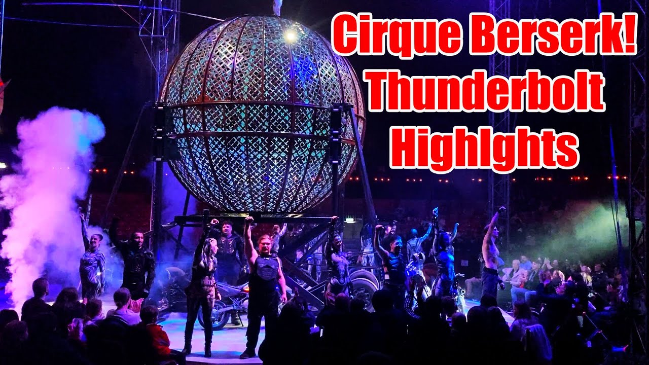 Cirque Berserk! Thunderbolt 2024 - Highlights Hyde Park Winter Wonderland