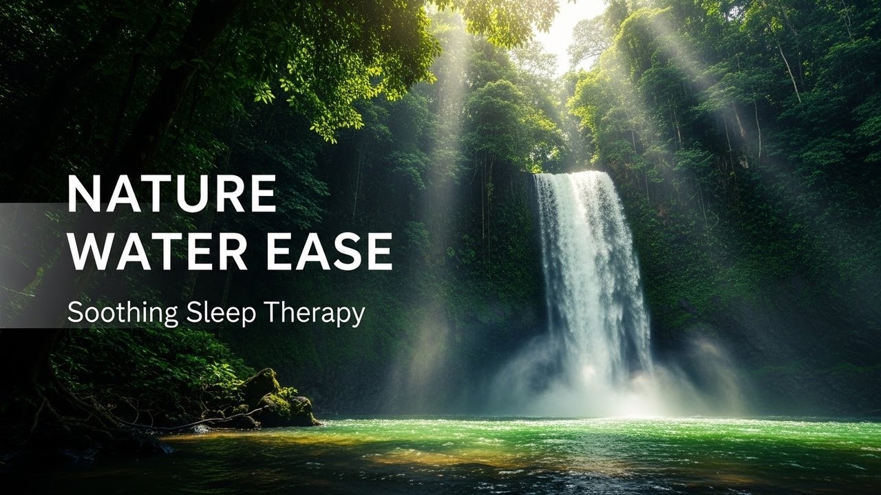 Soothing Forest Ambience with Gentle River Flow for Sleep Study Meditation and Inner Peace
