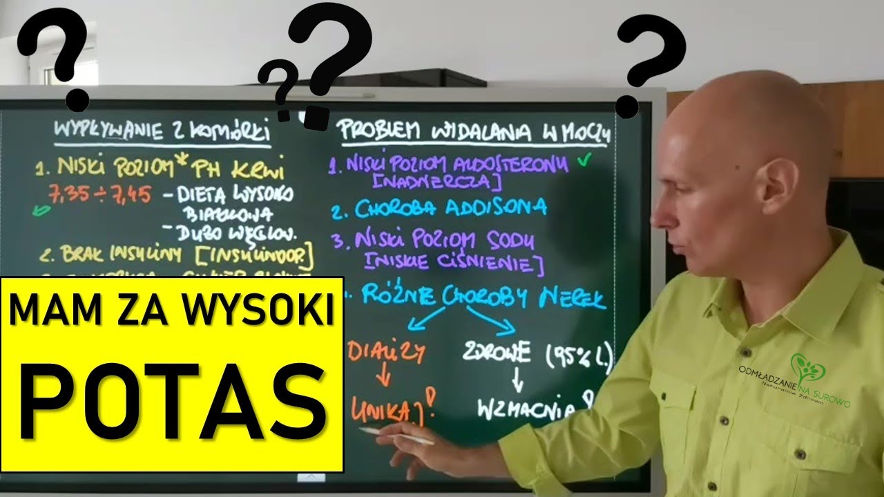 Mam za Wysoki Potas 📈😬 Zagrożenia, Fakty i Mity 🤔⁉️