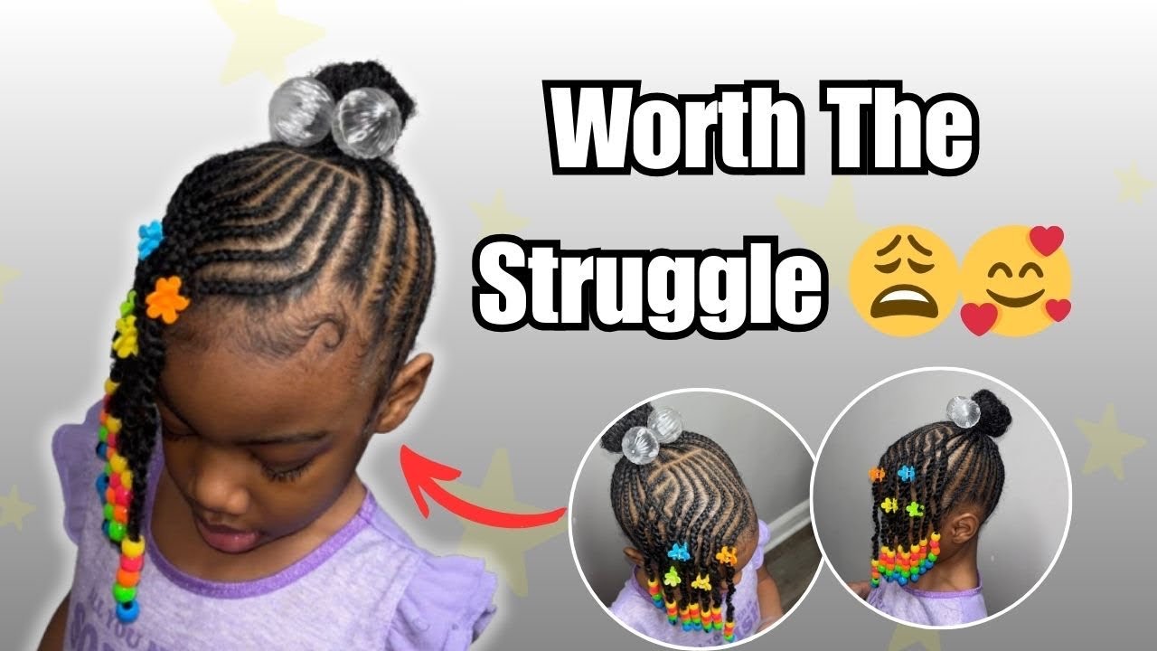 Hectic Hair Days as a Girl Mom 🫨😩