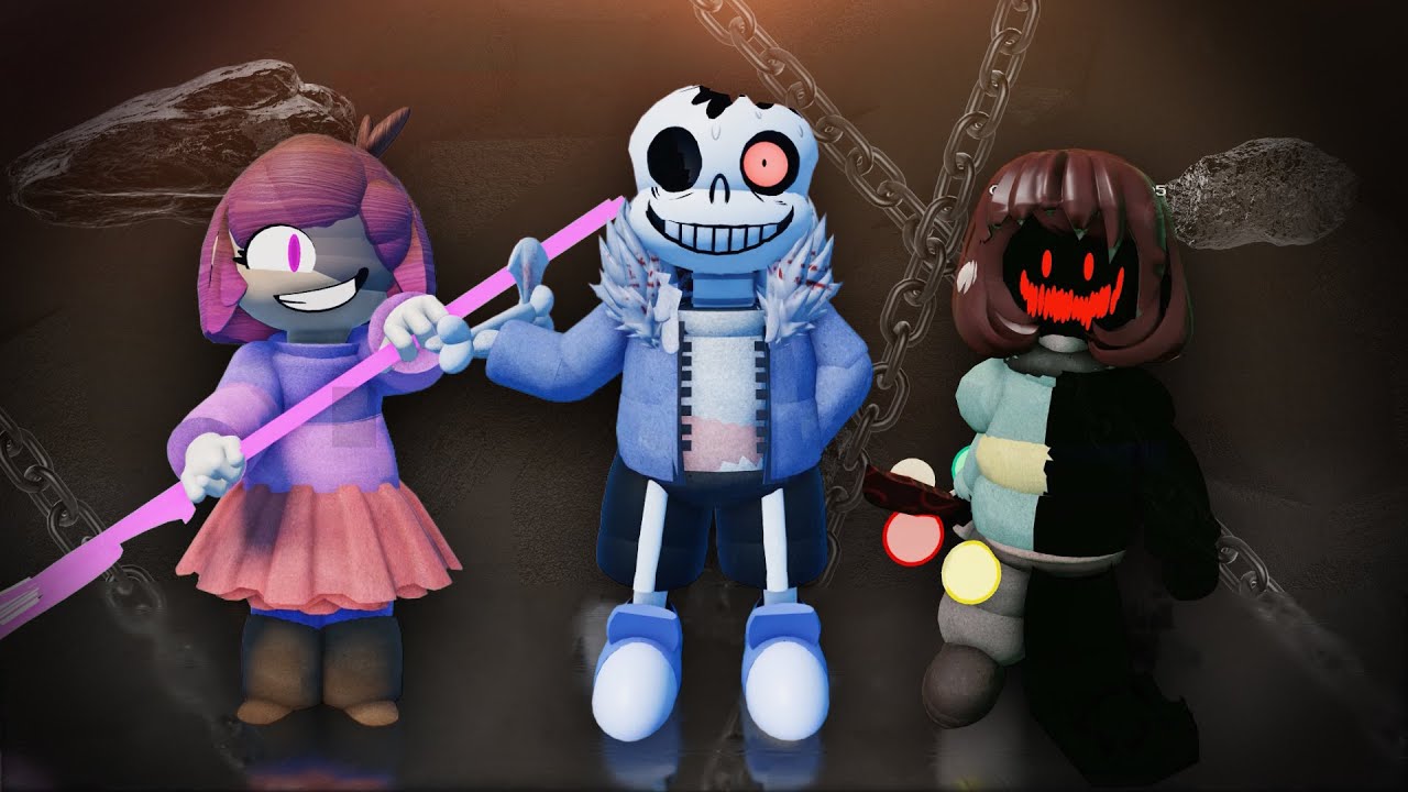 Roblox | Undertale: The Other AUs | Betty Noire | Horror Tale Sans | Glitchtale Chara