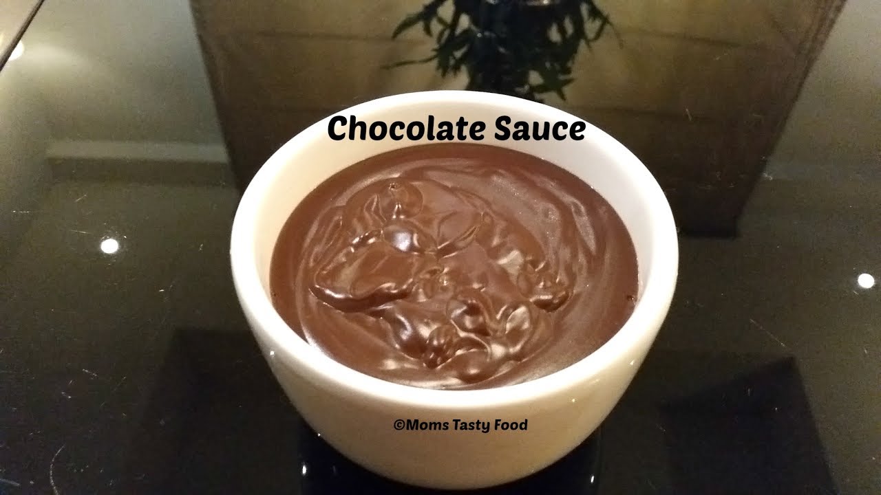 Chocolate Sauce || How to Make Chocolate Sauce || Easy Homemade Chocolate Sauce || Moms Tasty Food
