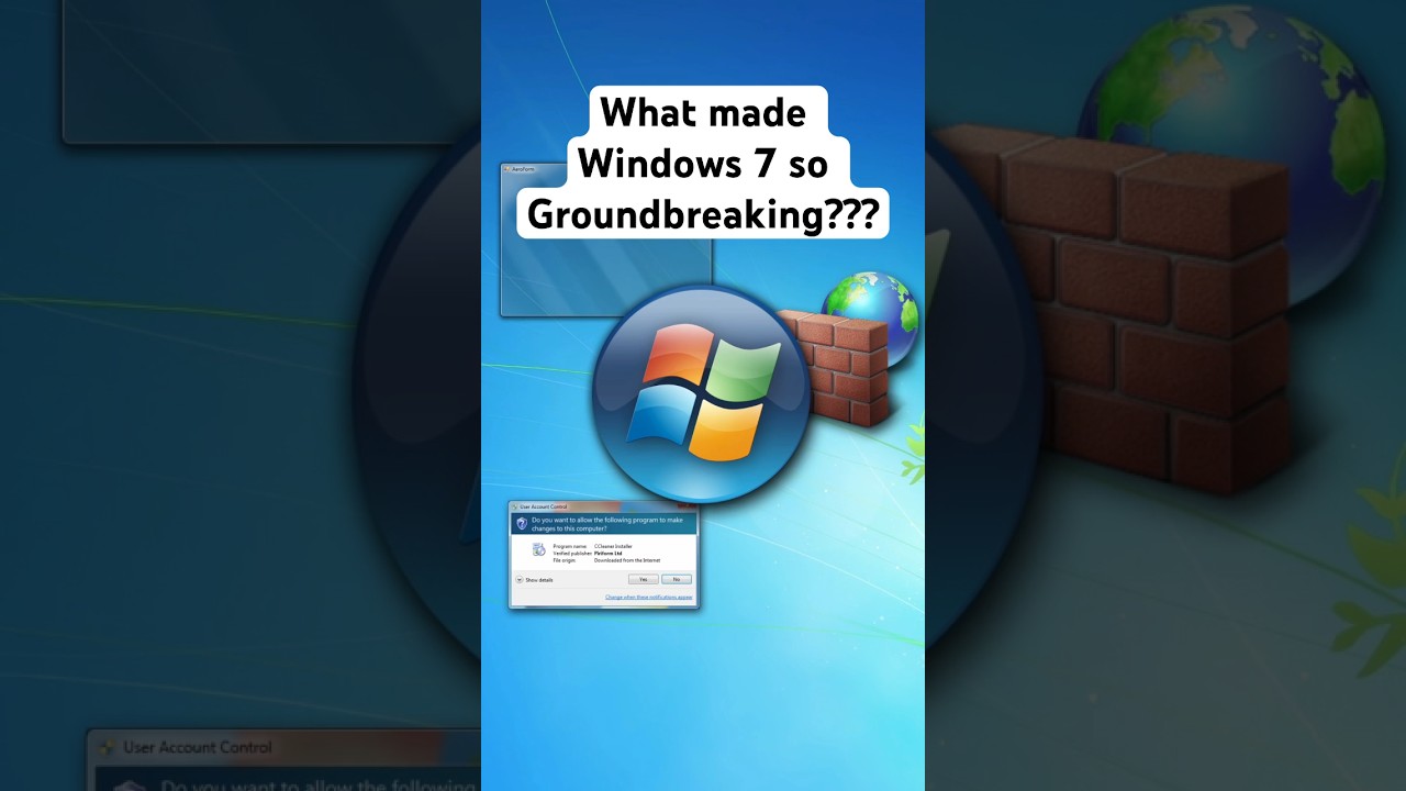 Что сделало Windows 7 такой новаторской???