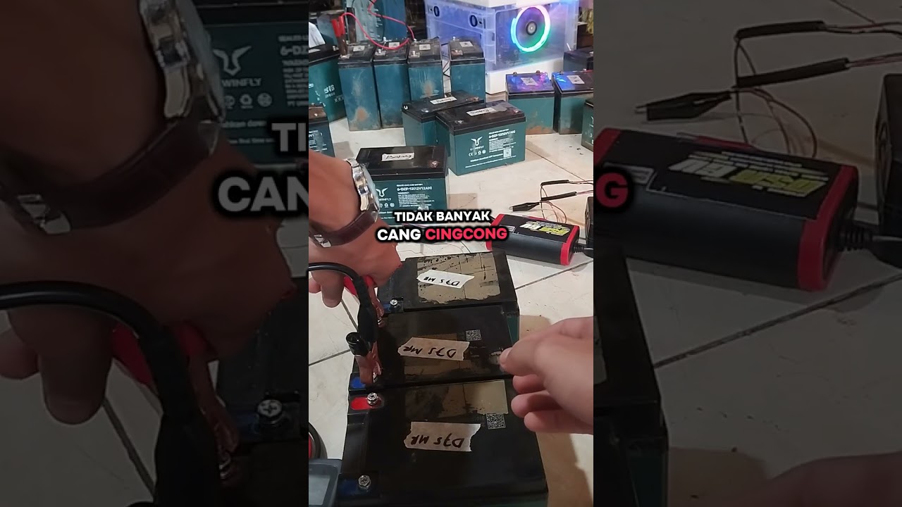 Hasil repair baterai sepeda listrik dan motor listrik