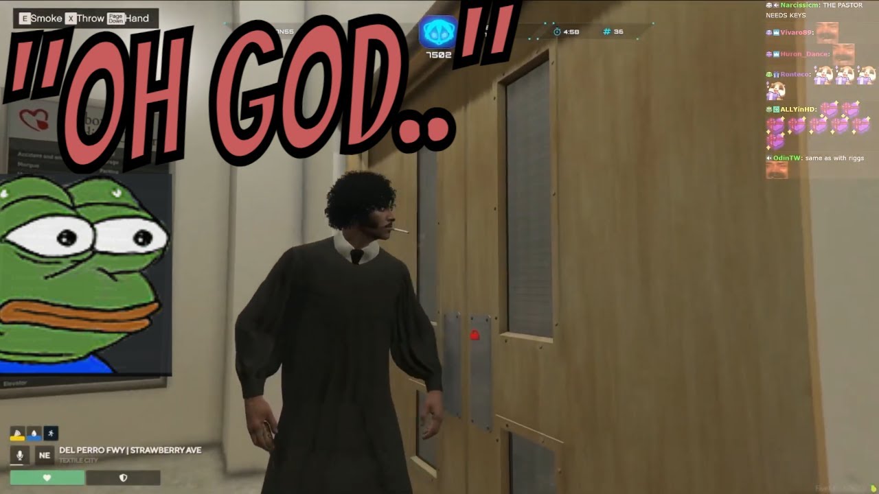 FATHER ALABASTER SLIM IS CLOSTROPHOBIC!! | 