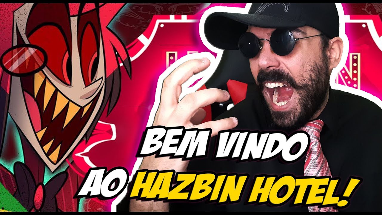 VANDERLEI REACT - HAZBIN HOTEL (PILOTO) DUBLADO PTBR // REMAKE // (Fandub)