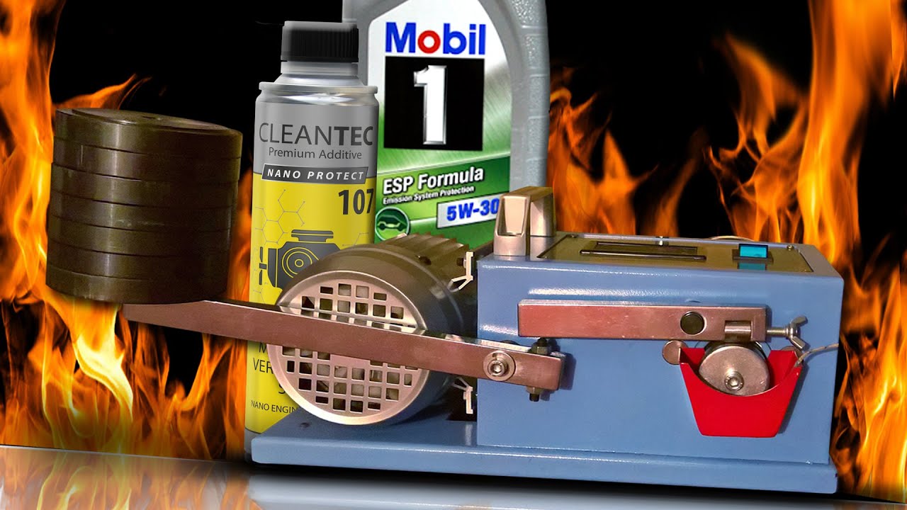 CleanTEC - Nano 107 + Mobil 1 ESP Formula 5W30 Испытание присадки в масло 100°C Питер Тестер