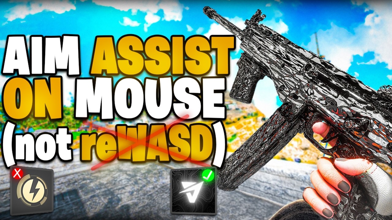 Aim Assist on Mouse Warzone & MW3 Full Guide 2026 (Stop Using reWASD)