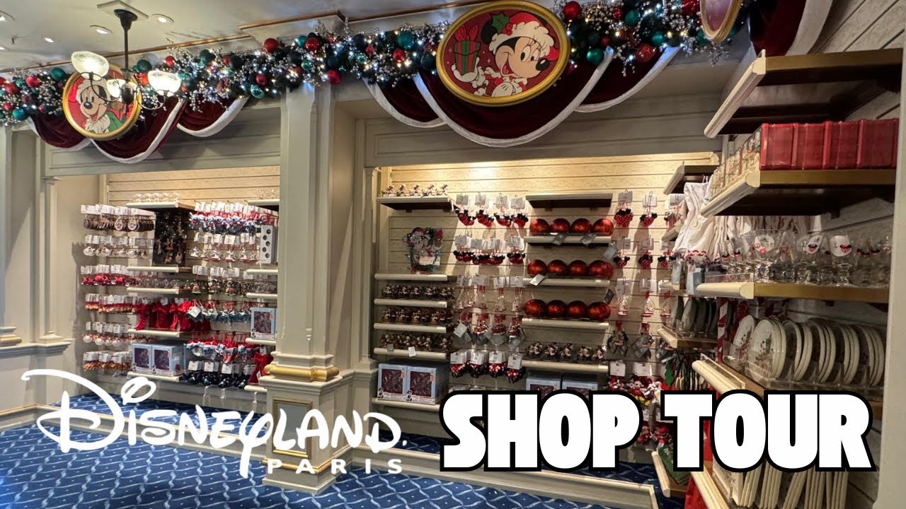 👛 What’s New at the Emporium? Disneyland Paris Christmas Merch September 2025 Disney Shop Tour DLP