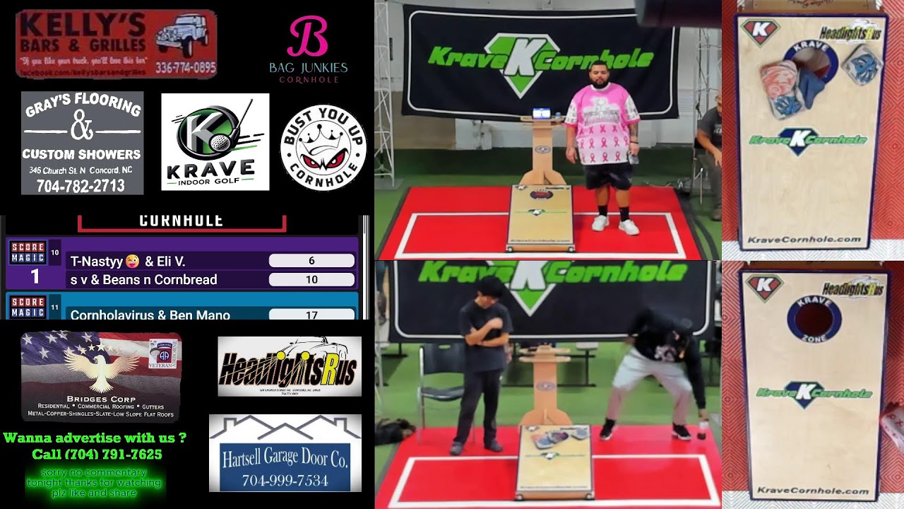 [🔴Live] KraveCornhole