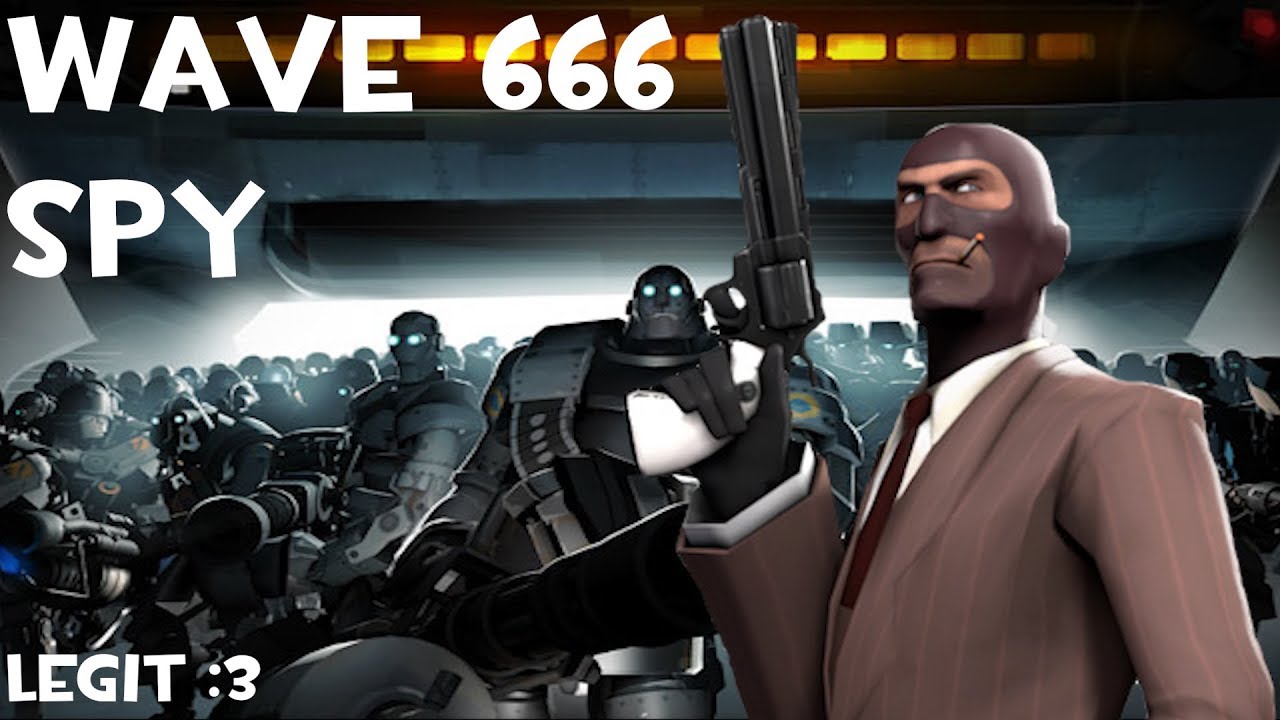Team Fortress 2 Man Vs Machine 2019 Wave 666 BEATEN With Spy