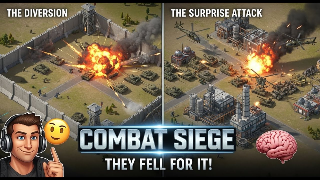 They Fell For The PERFECT Trap... | Combat Siege Surprise Attack