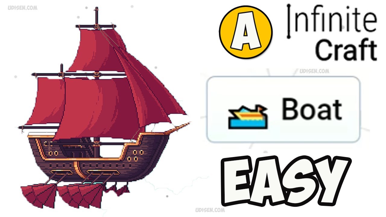 How to make BOAT in Infinite Craft (Best method) | How to make BOAT in Infinity Craft