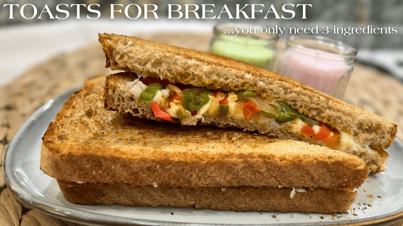 The SAVORY and EASIEST cheese toast for BREAKFAST | Everyone should try this | DARIYVLOGS