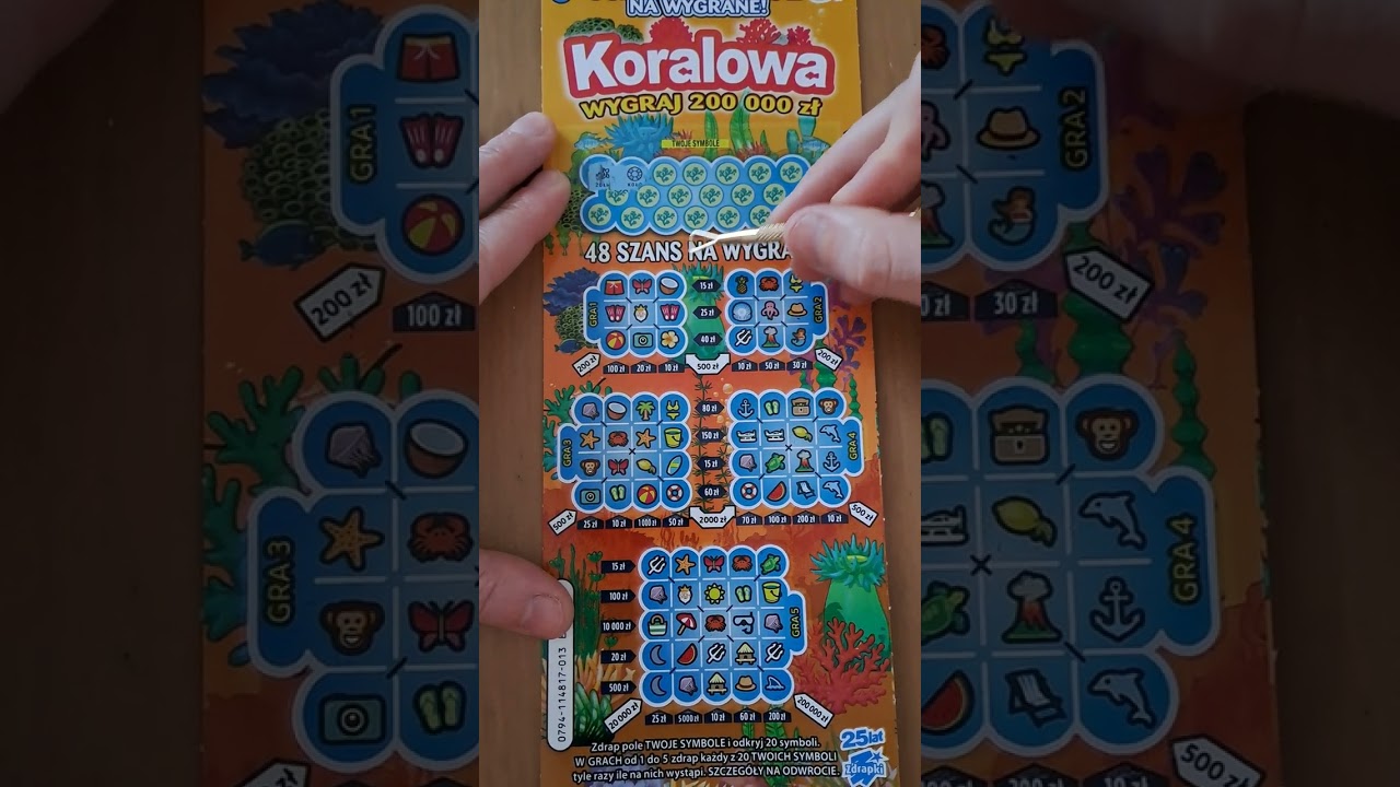 Zdrapki lotto 😁😉 mix zdrapek 