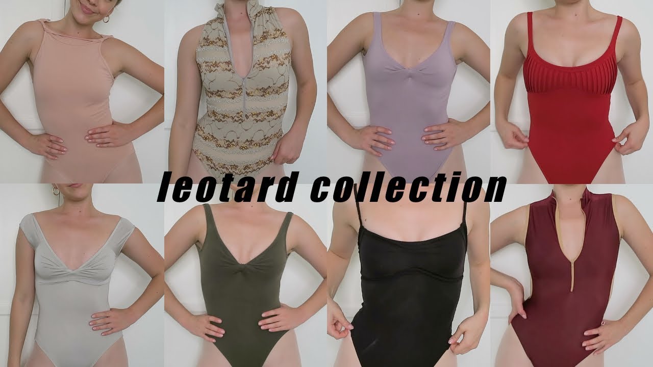 my leotard collection! try on