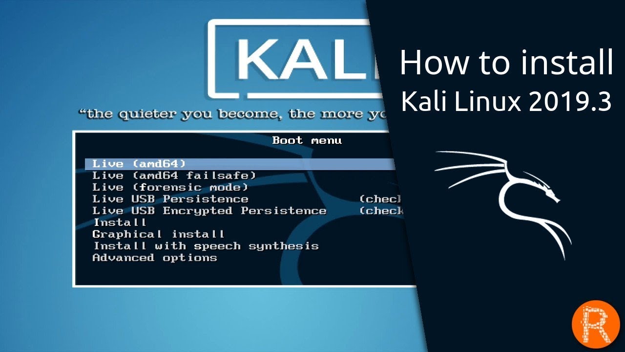 How to Install Kali Linux 2019.3 in VirtualBox on Windows 10?