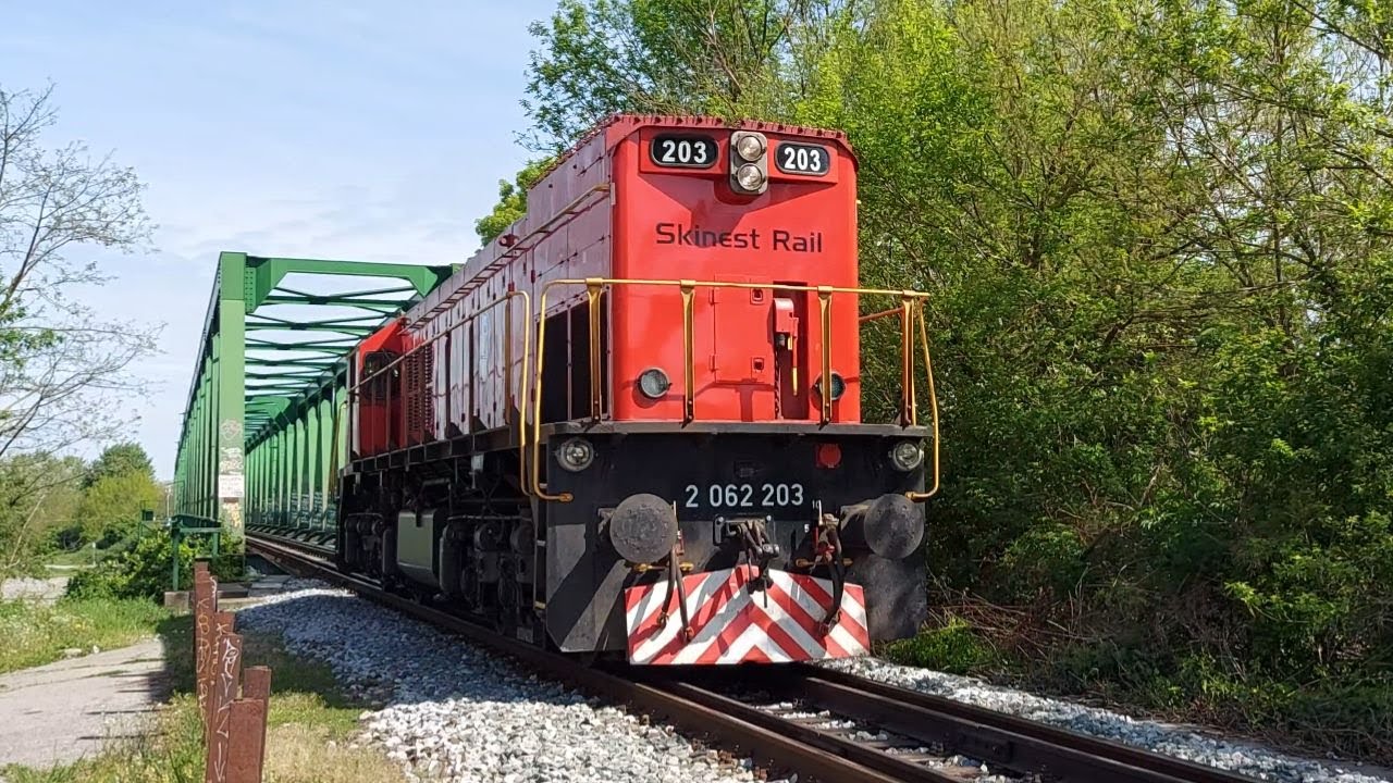 Croatian Diesel Trains. Vlakovi u Osijeku 6