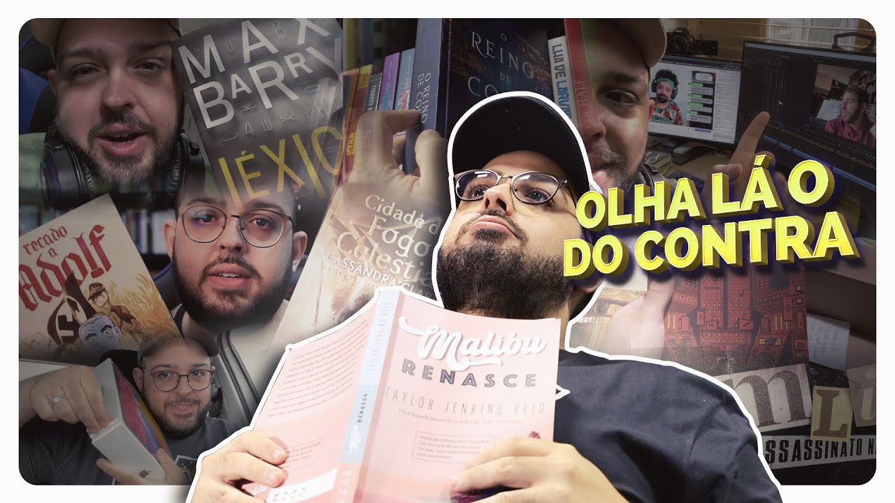 Livros virando do avesso, tombando com Malibu Renasce e unboxings | Geek Freak
