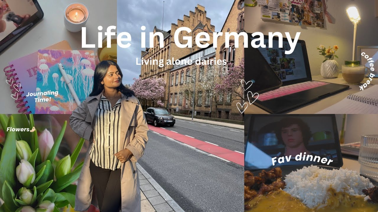 A day in my life in Germany | living alone dairies | Groceries 🛒| Life of an international student.