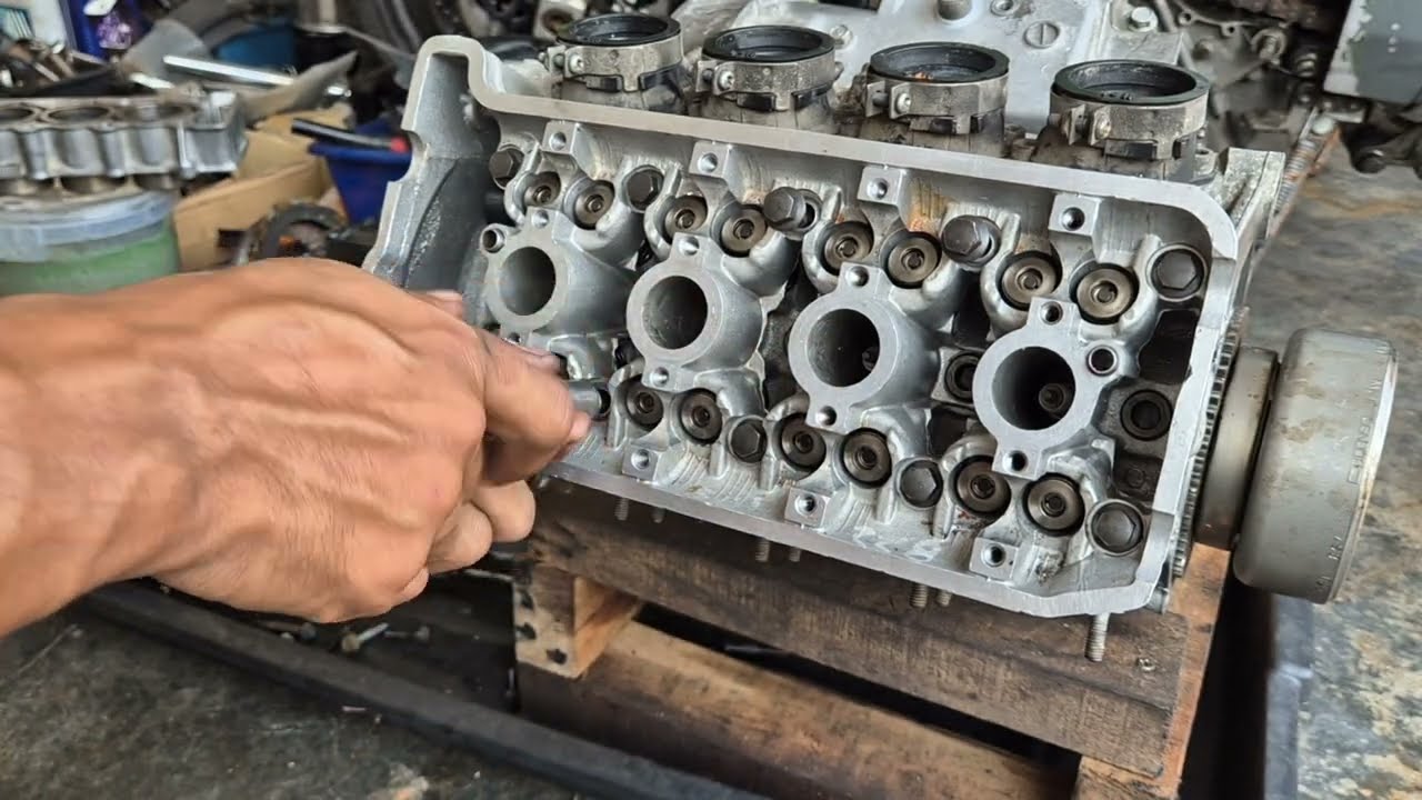 KAWASAKI ZXR250 1997 | OVERHAUL ENGINE ASSEMBLY (PART 1)