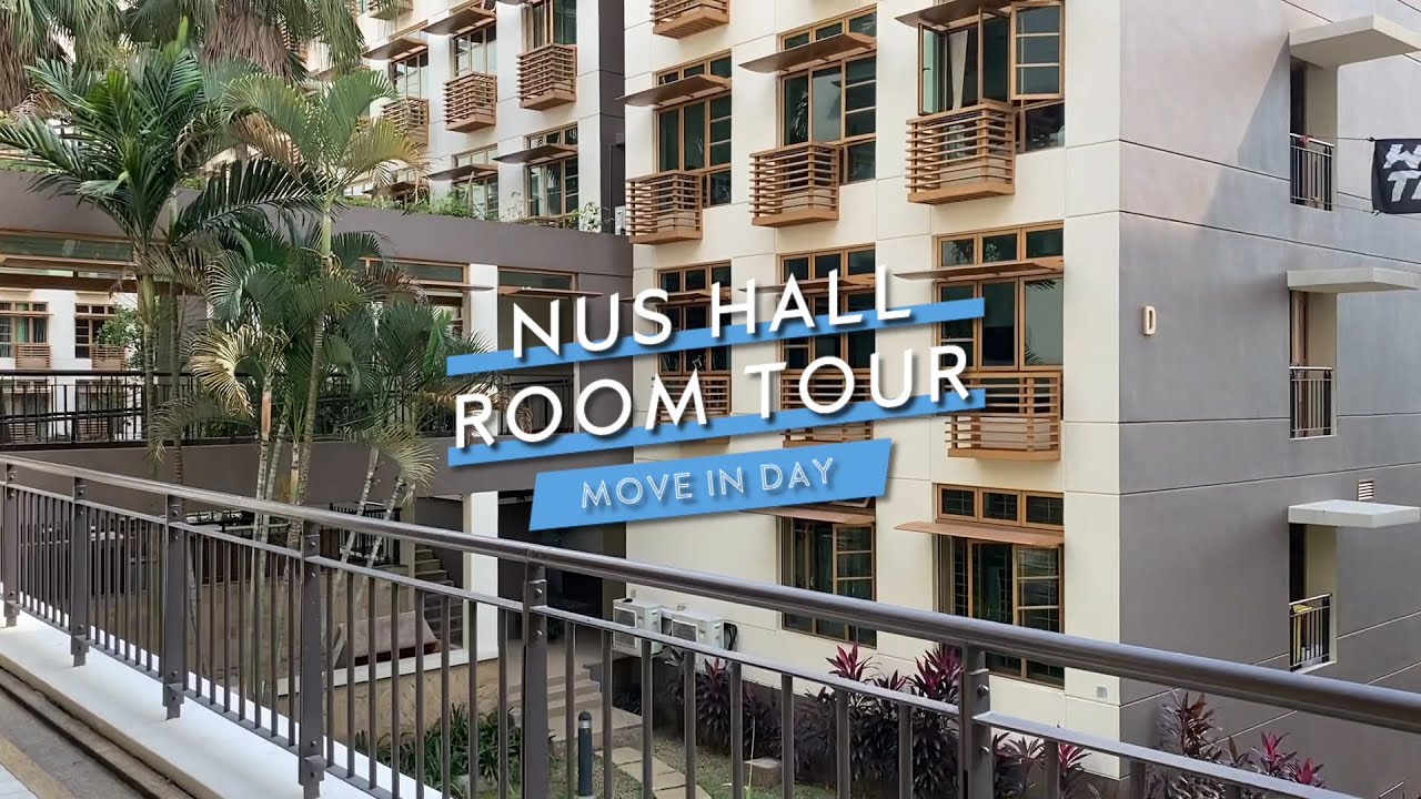 NUS Sheares Hall Move-In | Singapore University Hall Tour 📚🏫