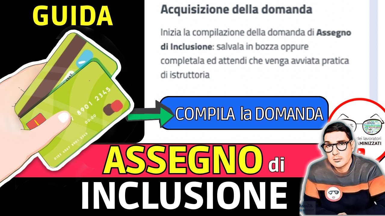 ASSEGNO INCLUSIONE GUIDA compilazione DOMANDA ONLINE ➡ Come si compila la domanda INPS ADI?