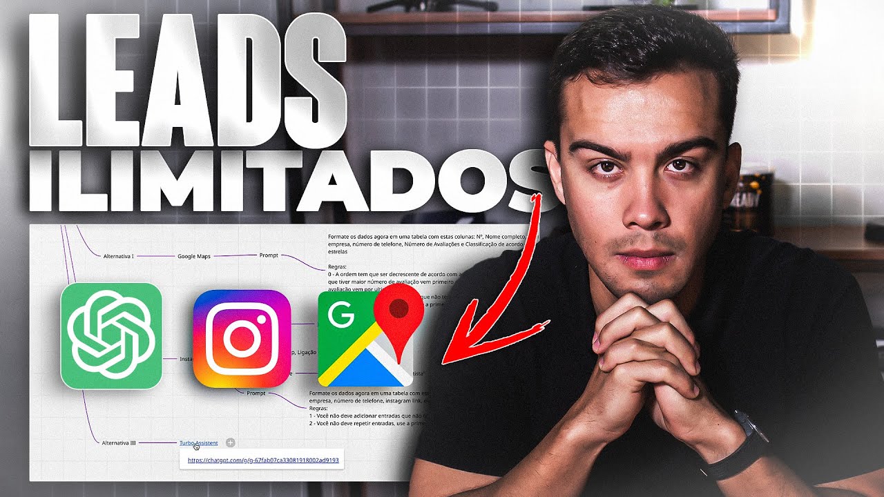Como gerar leads ilimitados para prospecção utilizando ChatGPT