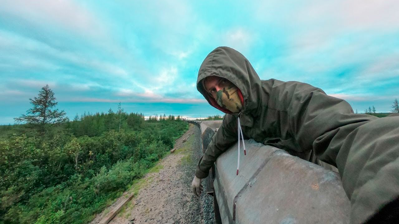 By Freight Train from Norilsk - Russia's Closed Arctic City 🇷🇺