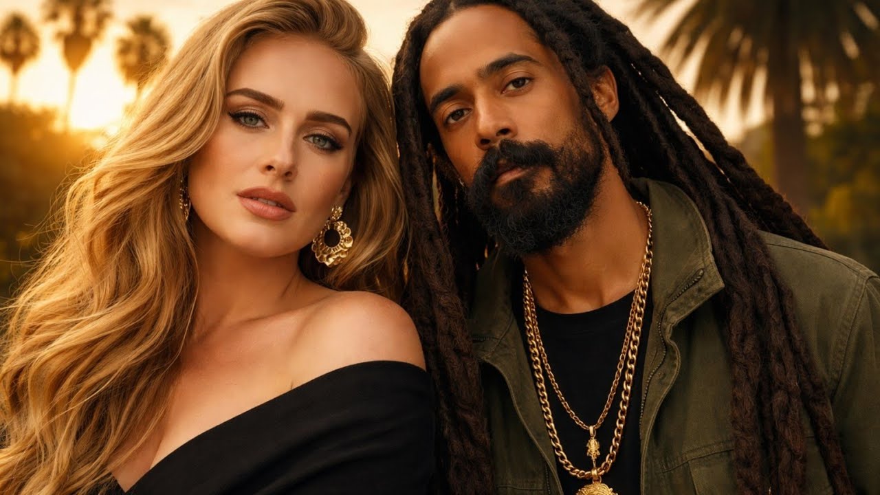 Adele ft Damian Marley - Walk In The Light (official Ai Lyrics video)