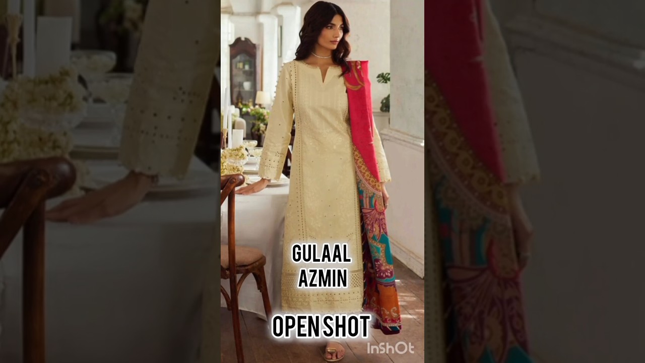 Gulaal Azmin | Vital 2025 Vol 1 | Chikankari Lawn Unboxing | Real Look & Dispatch