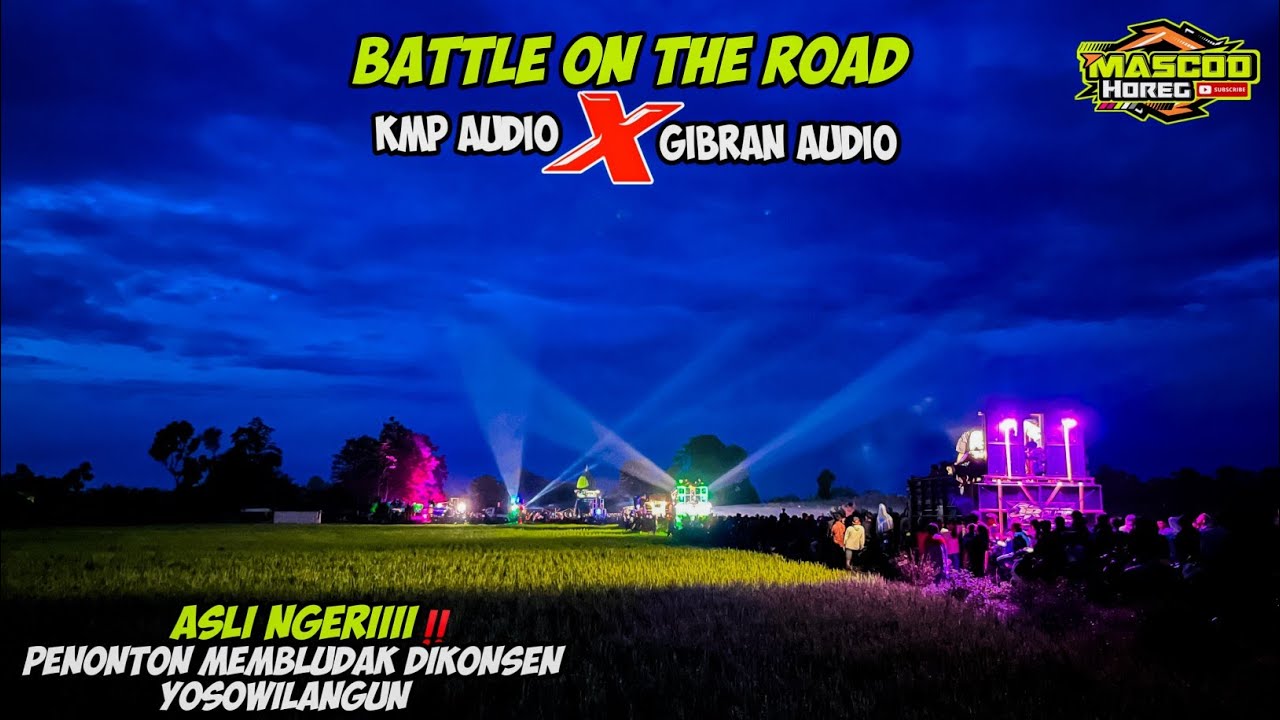 BATTLE ON THE ROAD‼️ KMP VS GIBRAN JADI PUSAT PERHATIAN PENONTON #horegg #brewogaudio #ontheroad 